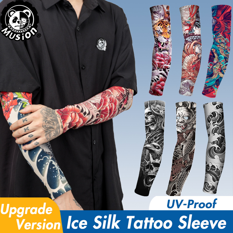 Motorcycle Gear Sleeve - Musion новые бесшовные рукава для татуировки