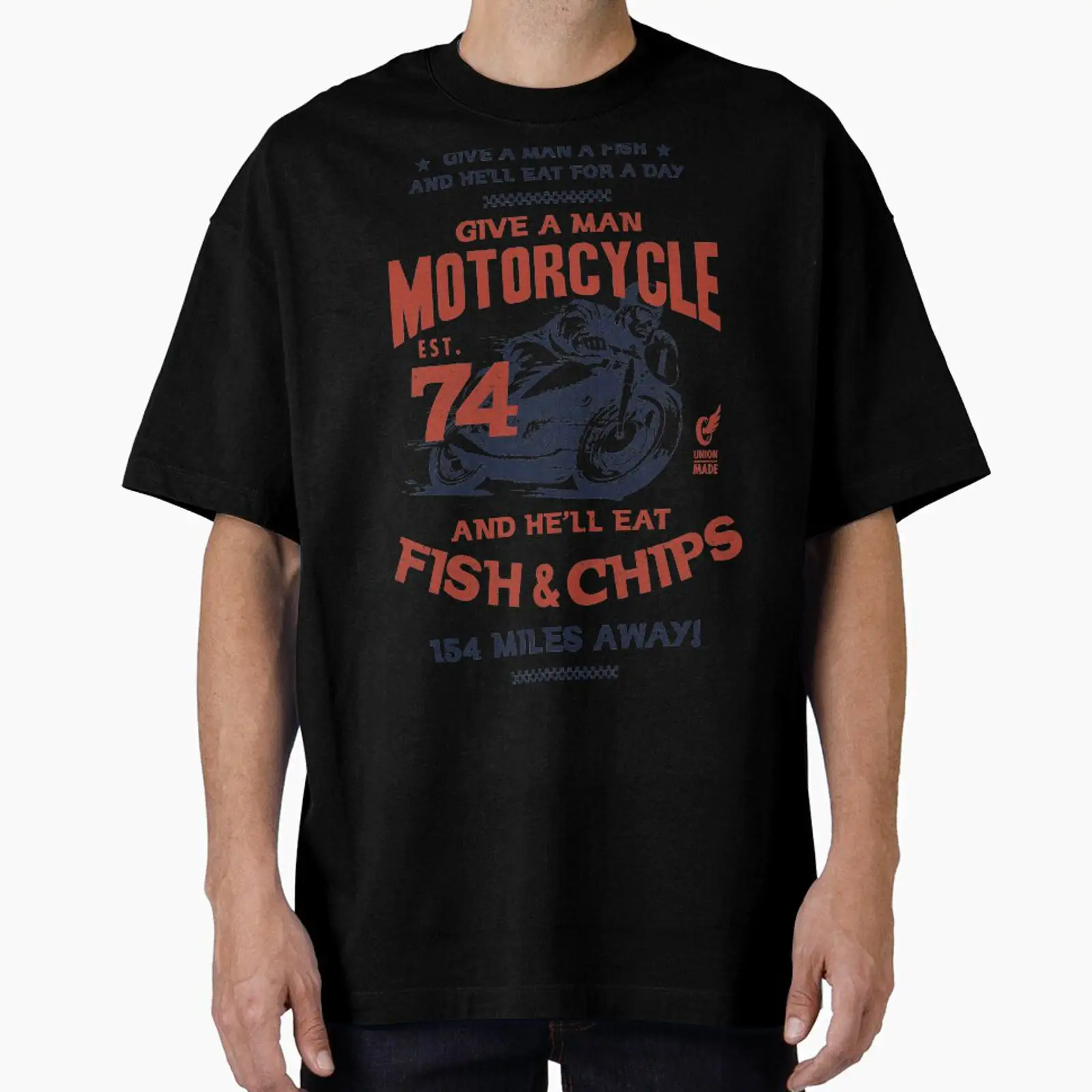 Motorcycle Gear Wash - Мотоциклетная куртка Fish and Chips от