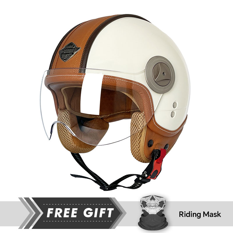 Motorcycle Gear Store - Мотоциклетный шлем с открытым лицом, удобный