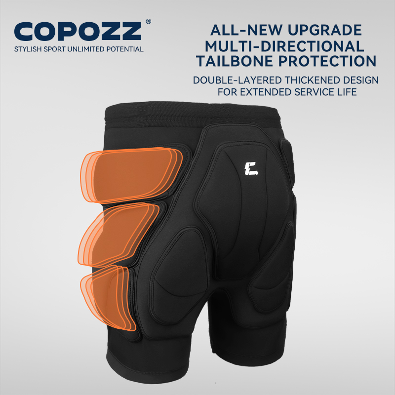 Motorcycle Gear - Улучшенные защитные накладки COPOZZ для лыж,