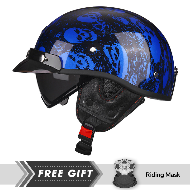 Motorcycle Gear Store - Половина мотоциклетного шлема DOT ECE 1/2,
