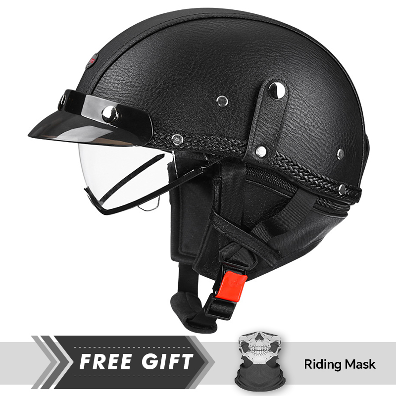 Мужской мотоциклетный полушлем – обзор и цена Motorcycle Gear Store